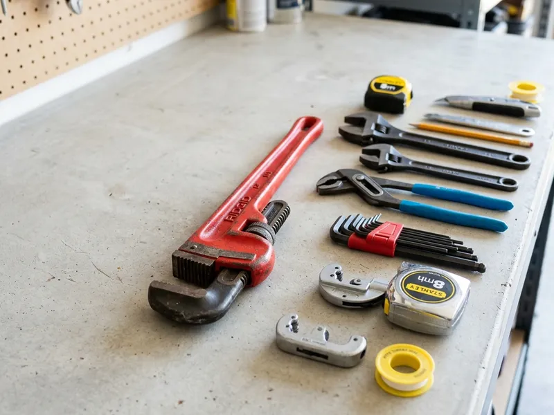 Professional plumbers in Birmingham, IA equipped with top-tier tools for residential and commercial plumbing services.